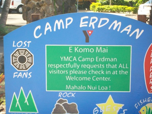YMCA Camp Erdman welcomes LOST fans.